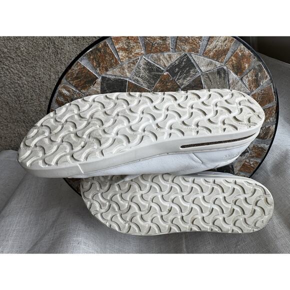 Birkenstock Bend Low Leather Sneakers White Size 40 (US W9/M7) Regular Fit - Picture 10 of 10